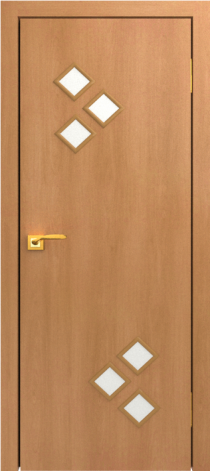 Межкомнатная дверь ламинированная Стандарт 33 Миланский орех